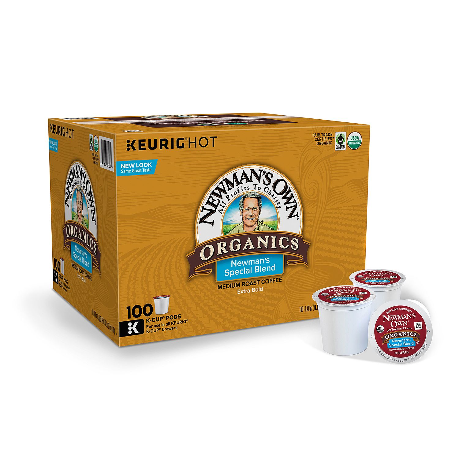 (image for) Newman's Own Organics Special Blend Coffee (100 K-Cups)